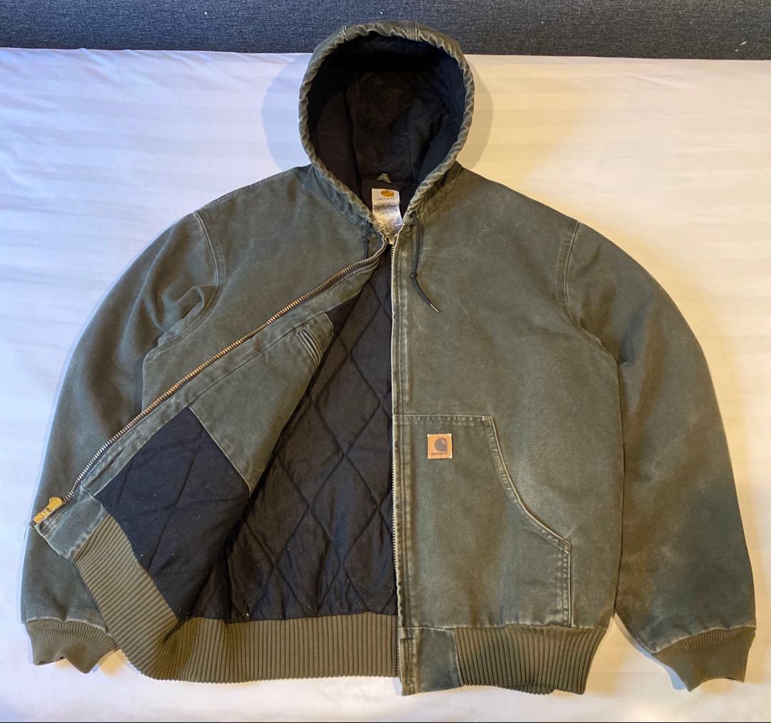 Carhartt カーハートアクティブジャケット J130MOS モスグリーン J130MOS Carhartt アクティブジャケット モスグリーン - メルカリ