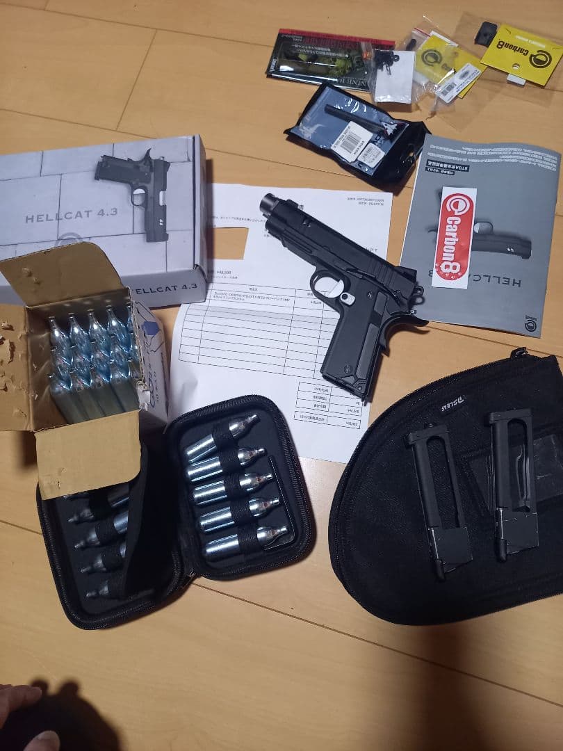 ク*ク様 carbon8 ヘルキャットカスタム CO2ガスガン - メルカリ