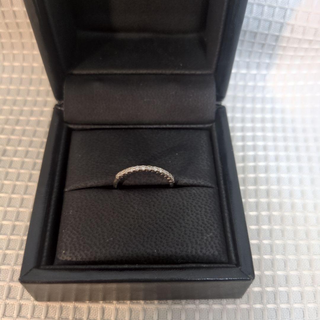 k10wgダイヤモンドハーフエタニティリング9号【最終価格】 楽天市場】K18 K10 PT ハーフエタニティ リング 天然 ダイヤモンド 計