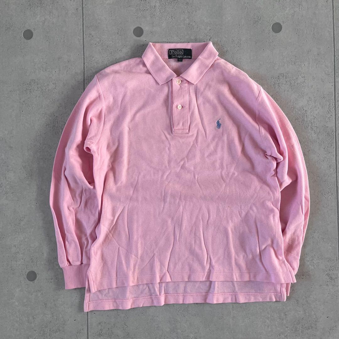 Polo Ralph Lauren ポロシャツ ピンク y2k archive - メルカリ