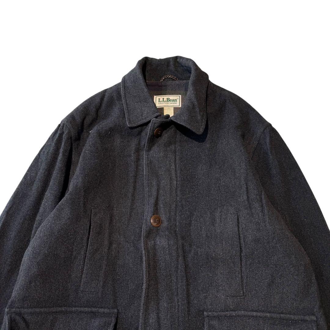 l.l.bean ウール ハーフコート ウールコート ストームコート 80s