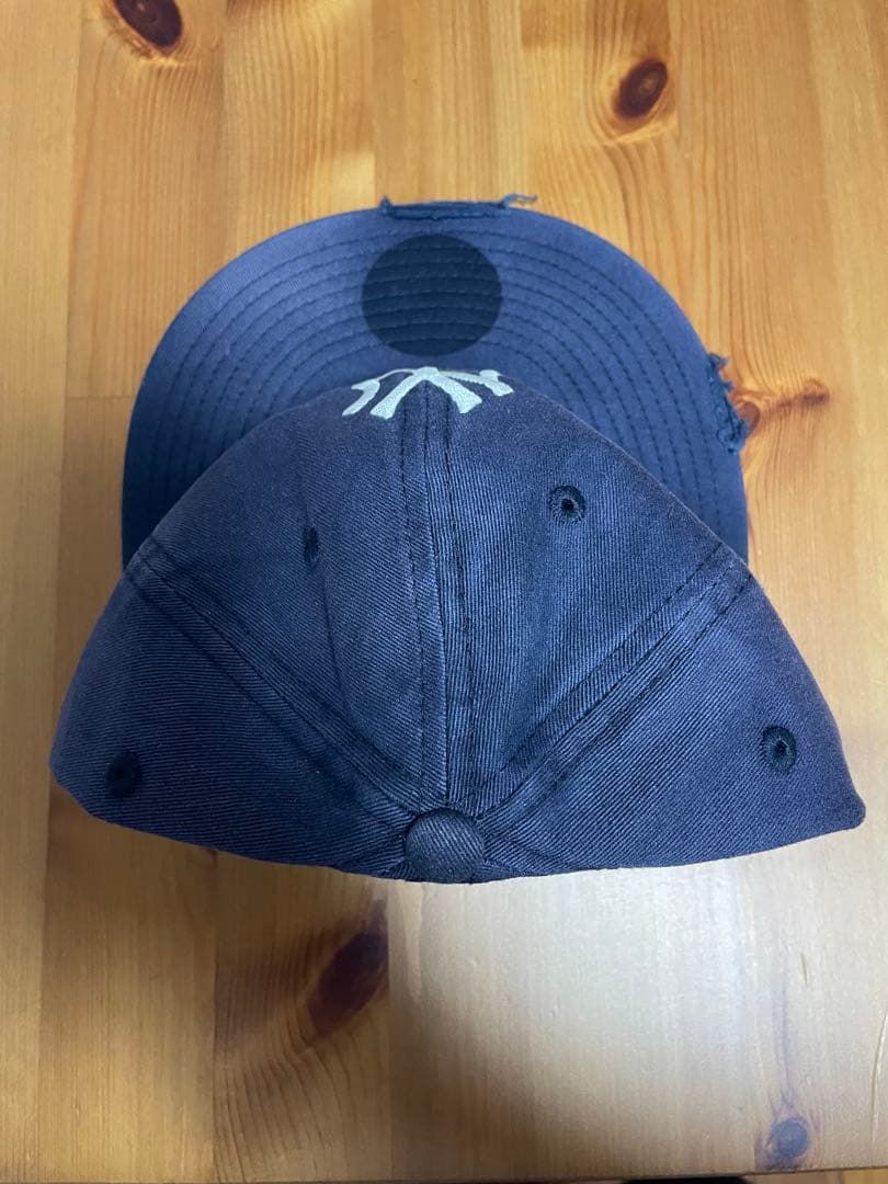 NEWERAニューヨーク・ヤンキース ダメージキャップGORO M/Lサイズ