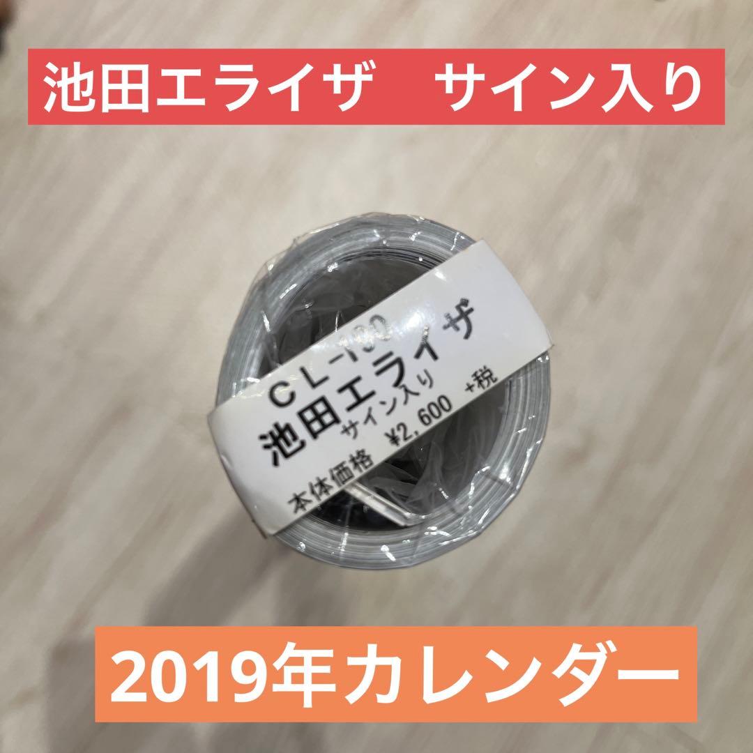 新品未開封・サイン入り】 池田エライザ 2019 カレンダー - メルカリ