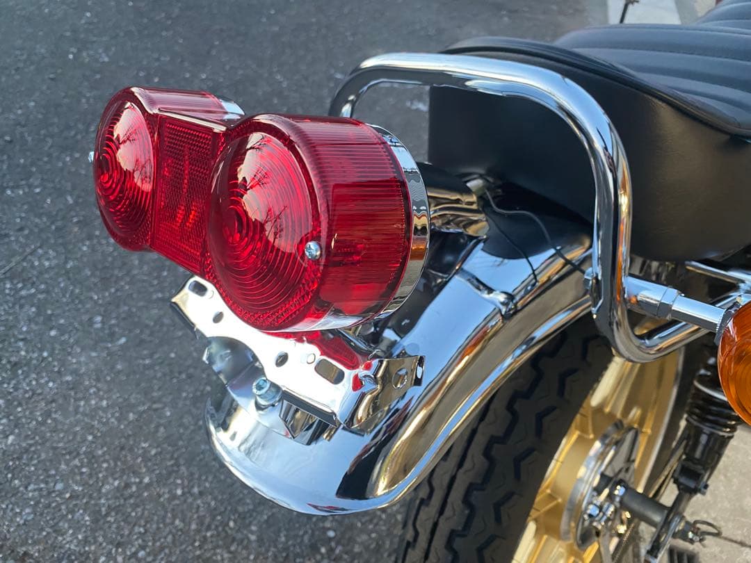 ホーク バブ CB250T CB400T リアフェンダー サンパチテール 新品