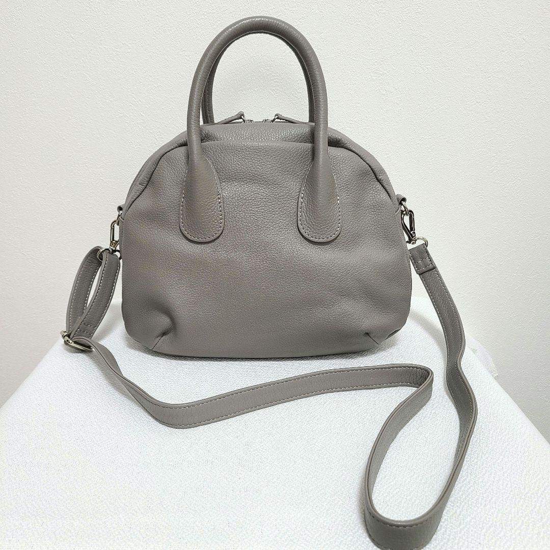 BEARDSLEYビアズリー ラウンドミニボストンバッグ トープ - メルカリ