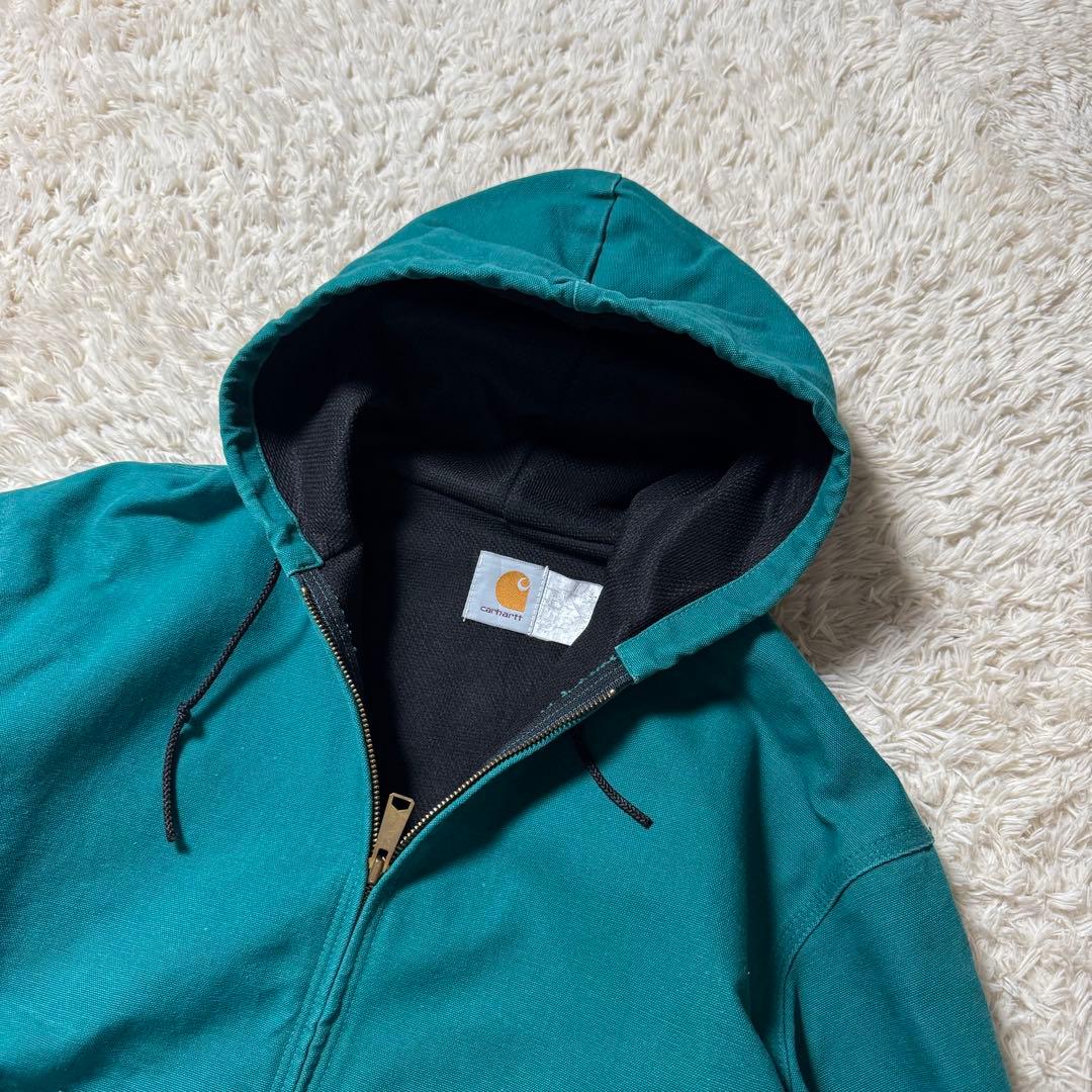 希少色◇Carhartt◇カーハート アクティブ ダックジャケット 星タグUSA