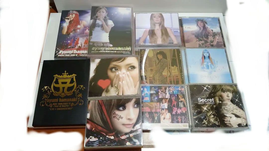 浜崎あゆみ CD・DVDセット 10枚 - メルカリ