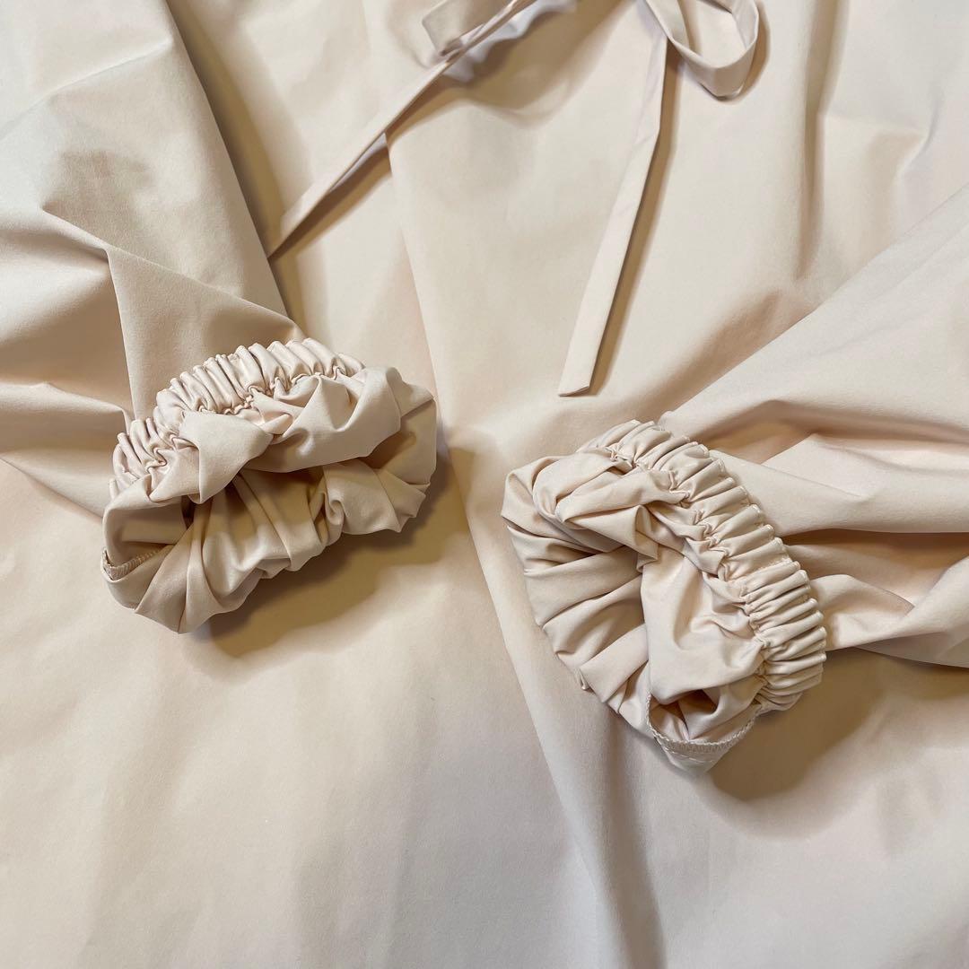 極美品✨UNITED ARROWS オーガンジー フリル リボン ブラウス - メルカリ