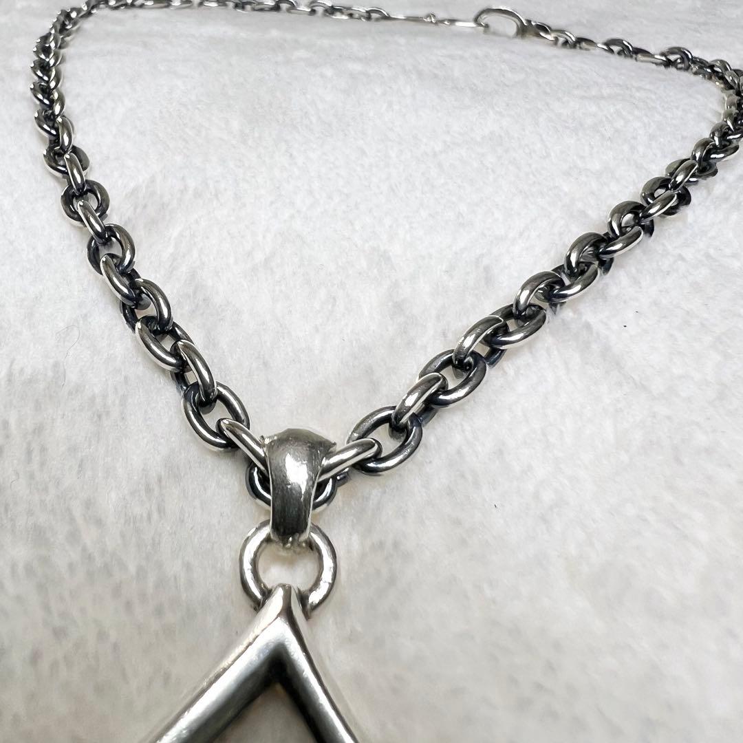 《受注生産品》 ラウドスタイルデザイン 高蝶 ネックレス シルバー925 肉厚