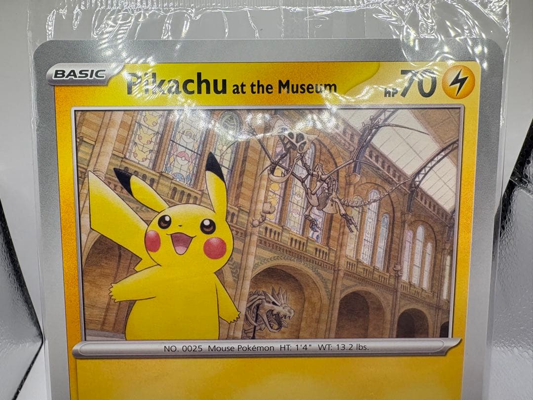 希少 ピカチュウ ロンドン自然史博物館 新品未開封 公式品 ポケモン