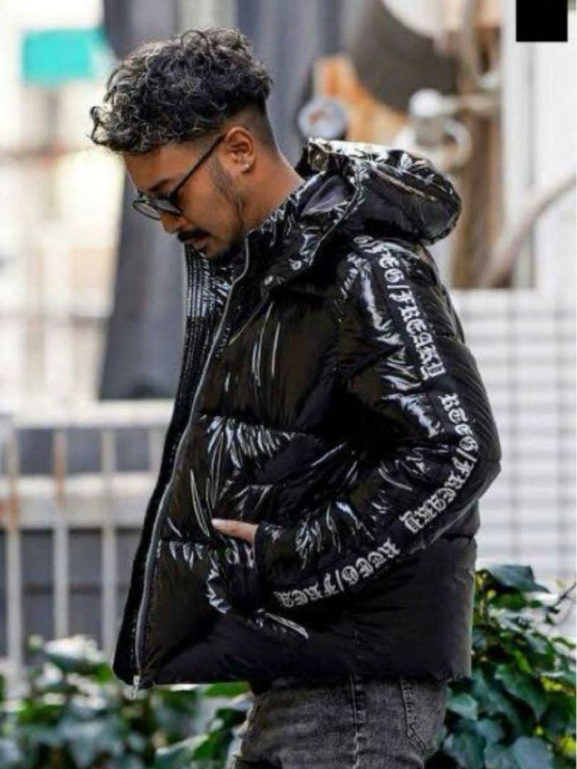 アダムスジャグラーRTG EG XLサイズ ブラックダウンジャケット 美品