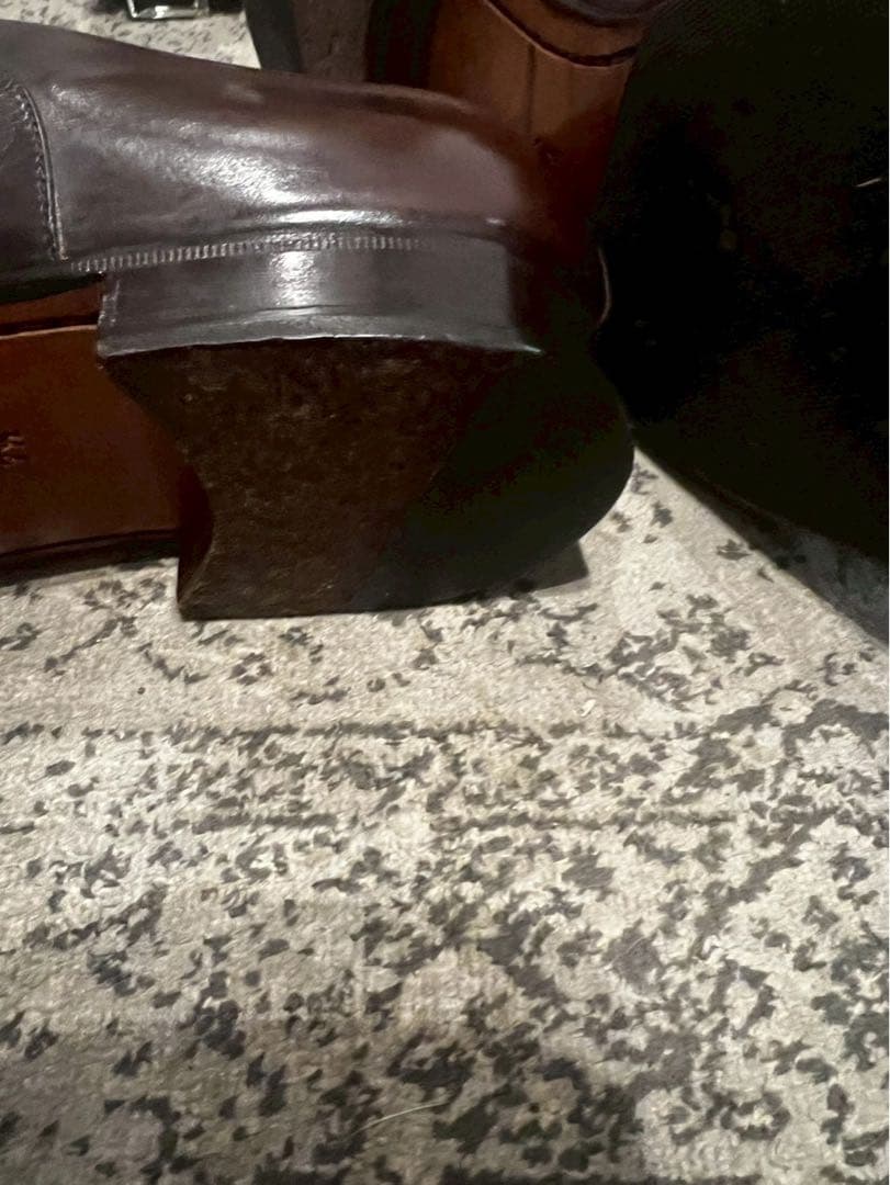 ビンテージ‼️タニノクリスチ セミブローグ オックスフォード 7.5