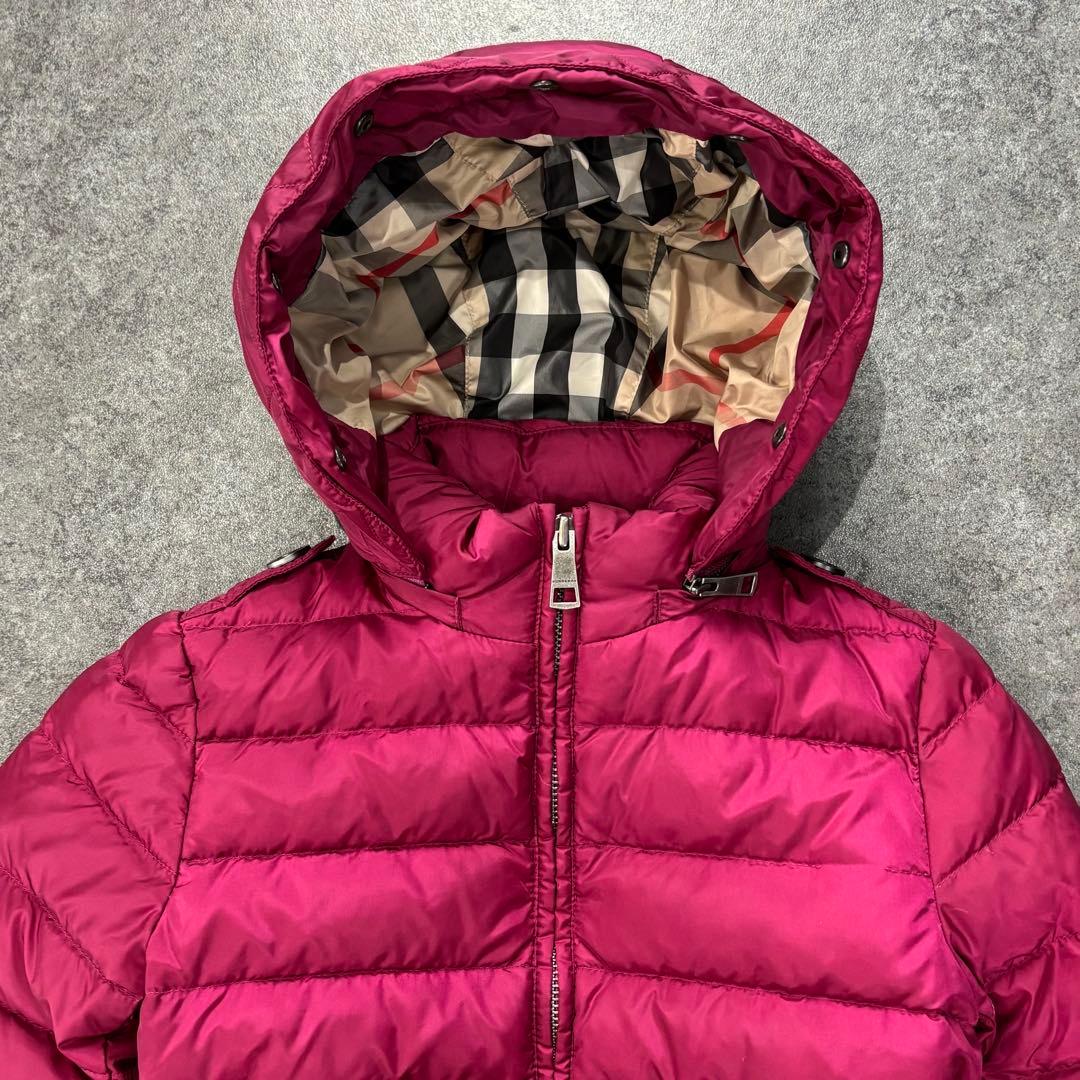 バーバリーチルドレン ダウンジャケット/パーカ 内側ノバチェック