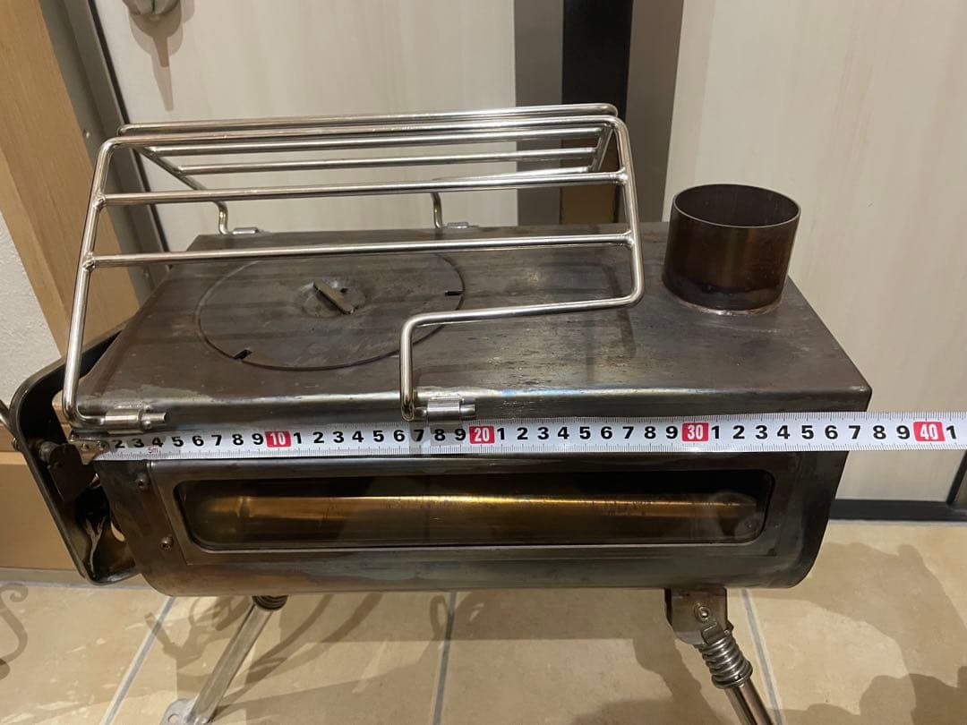 ステンレス3面ガラス薪ストーブ スームルーム テンマクwinnerwell風