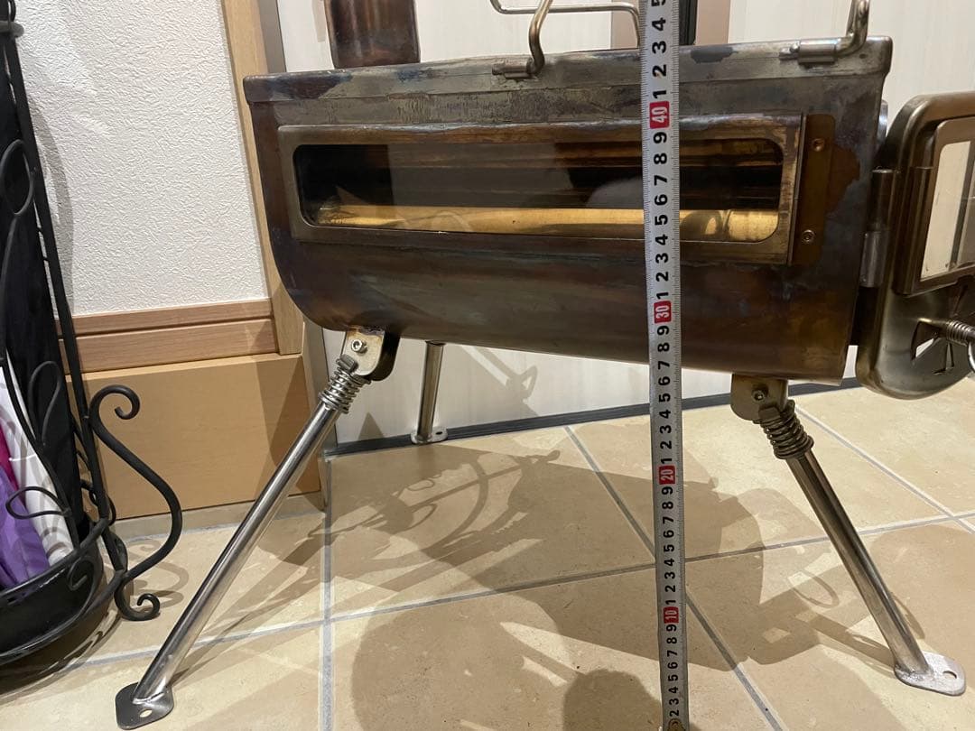 ステンレス3面ガラス薪ストーブ スームルーム テンマクwinnerwell風