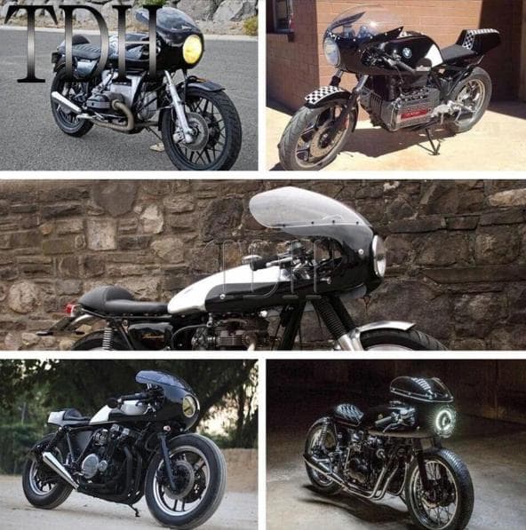 SR400/XSR用 汎用ハーフロケットカウル カフェレーサースタイル - メルカリ