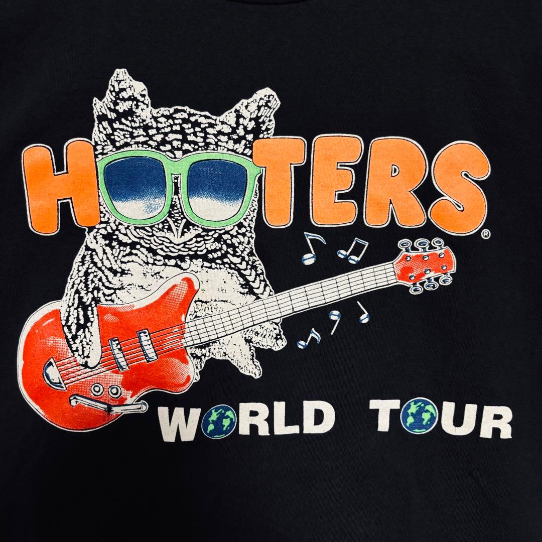 入手困難】HOOTERS WORLD TOUR Tシャツ XLサイズ 90s - メルカリ
