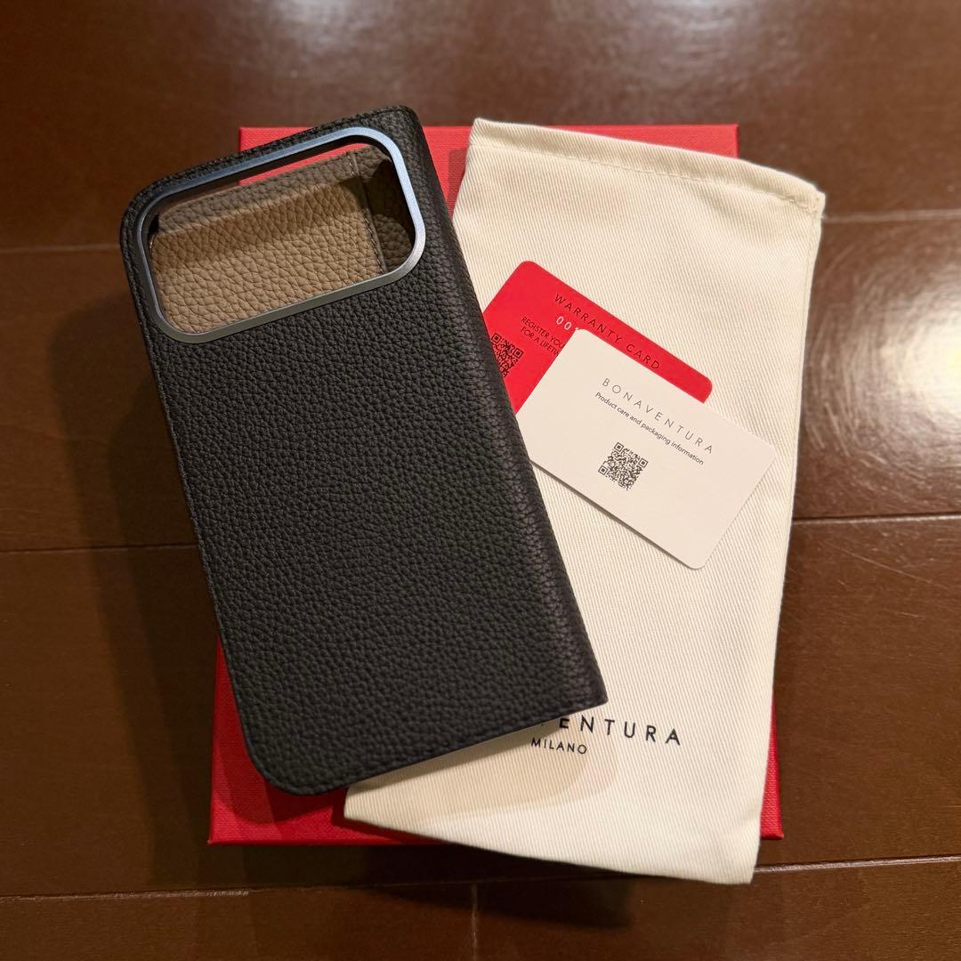 BONAVENTURA iPhone17Pro Max ダイアリーケース iPhone 17 Pro Max) カスタマイズ ダイアリーケース [納期: 2ヶ月半~3ヶ月]