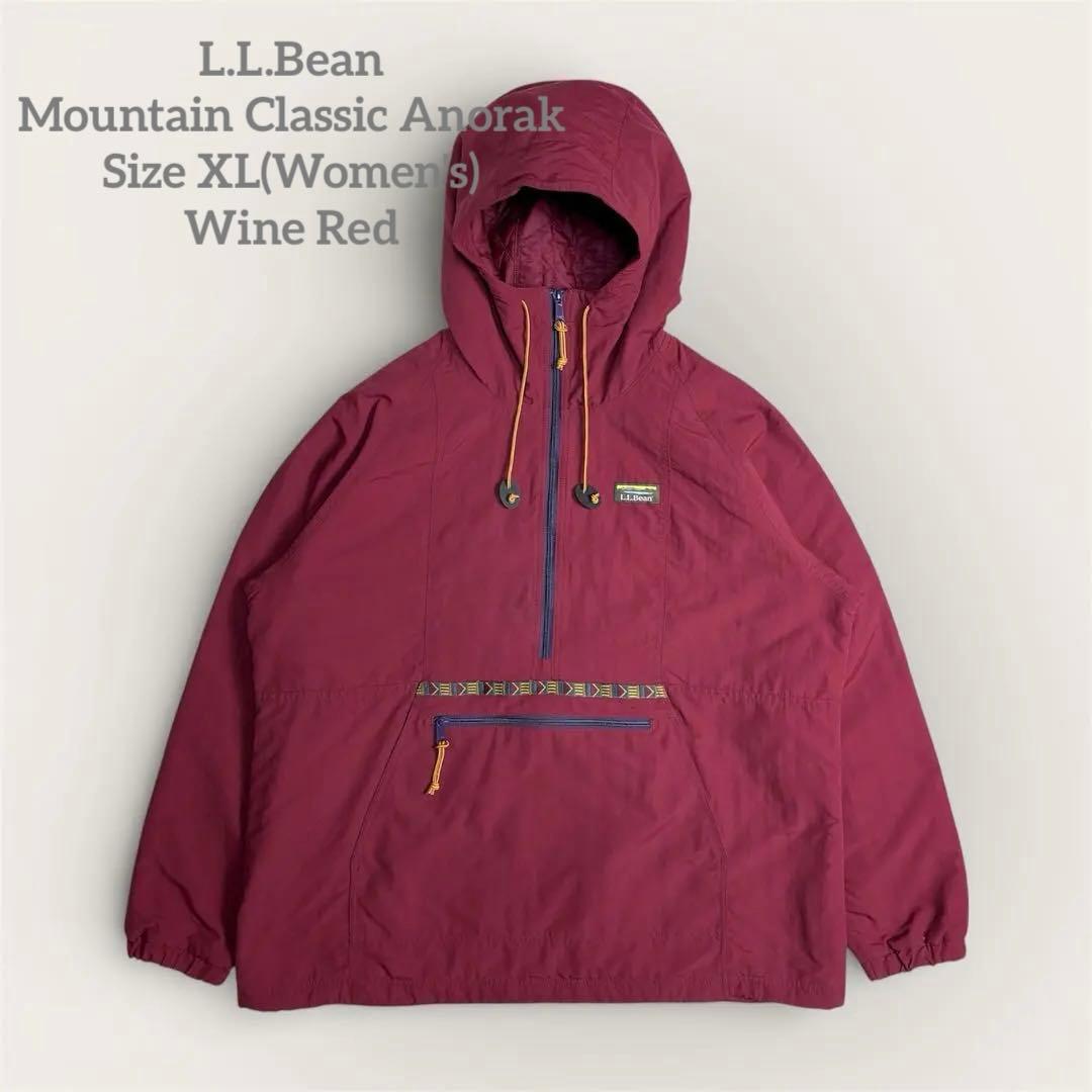 【美品】L.L.Bean 中綿マウンテン・クラシック・アノラックXLプリマロフト