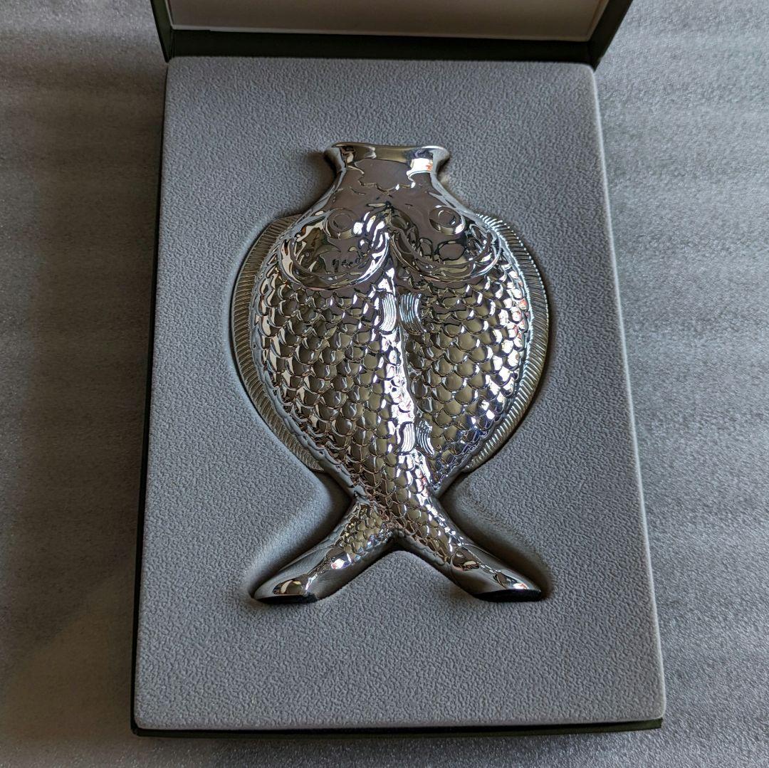 クリストフル 花瓶 two fish vase 魚 - メルカリ