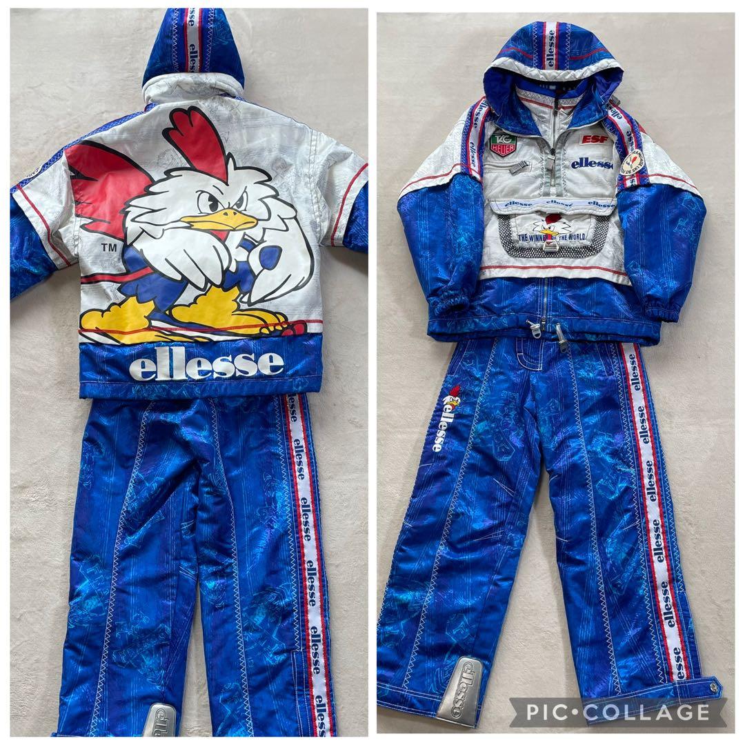 ellesse ココリコ フランス代表 スキー ウェア セットアップ - メルカリ