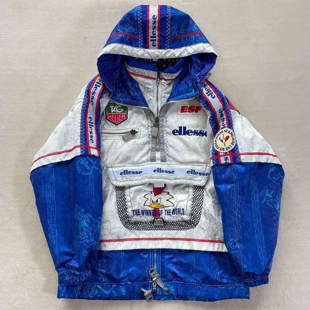ellesse ココリコ フランス代表 スキー ウェア セットアップ - メルカリ