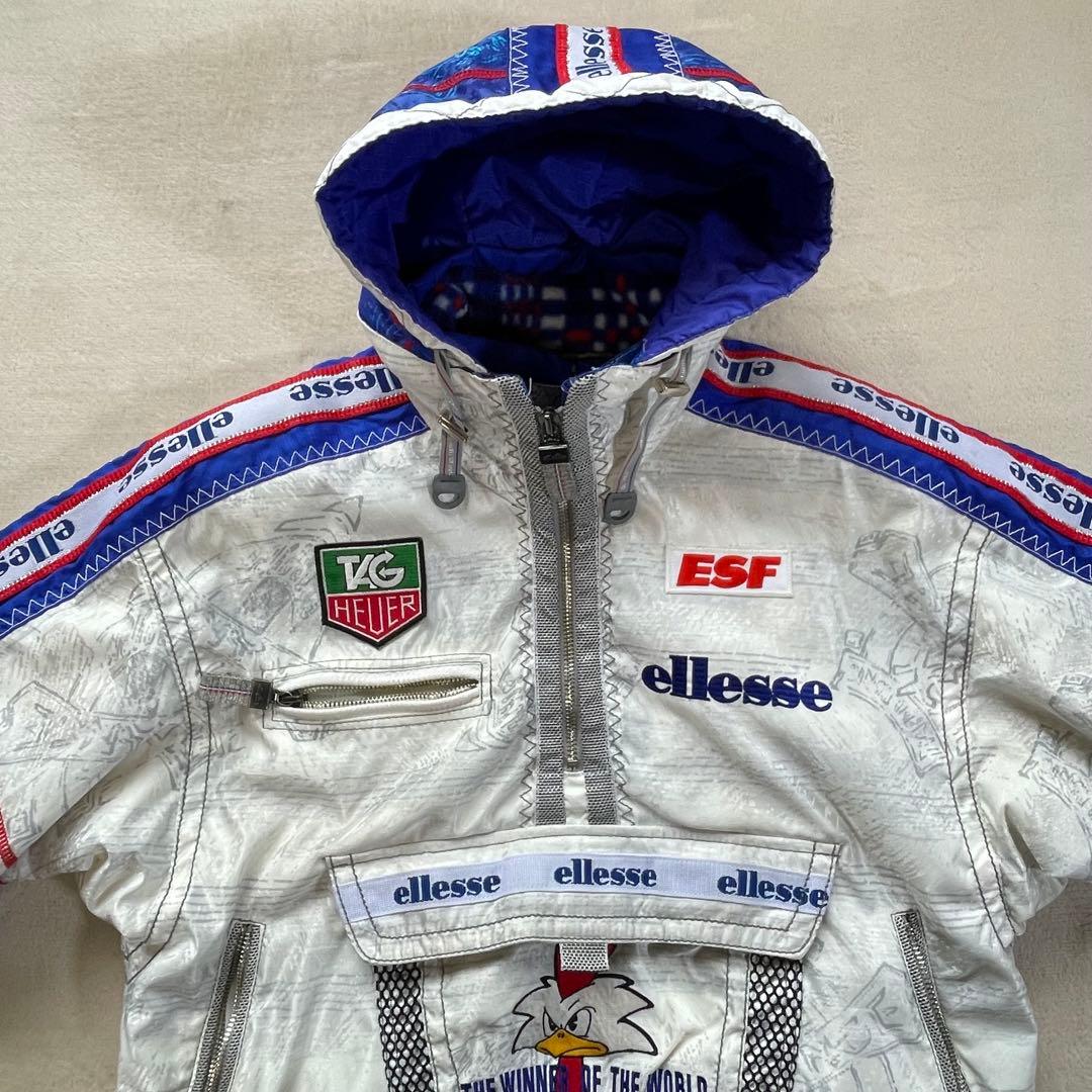 ellesse ココリコ フランス代表 スキー ウェア セットアップ - メルカリ