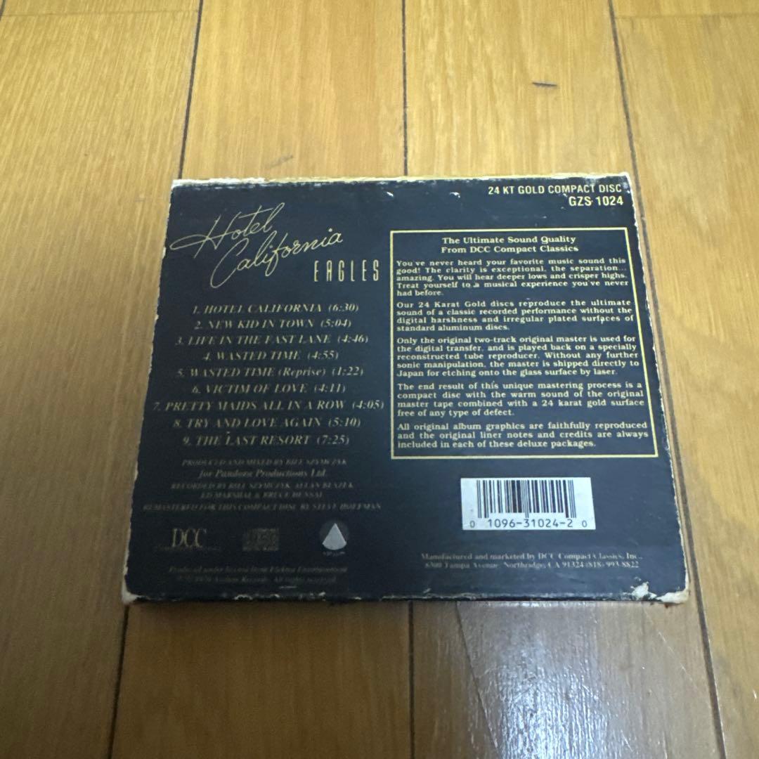 Eagles Hotel California 24K Gold Disc - メルカリ