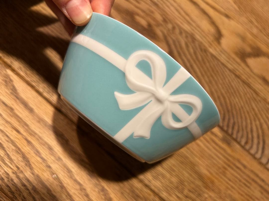 Tiffany & Co. 水色リボンボウル 2個セット - メルカリ