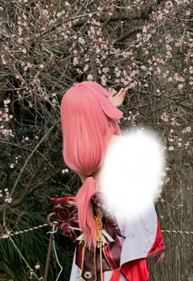 原神 八重神子 コスプレ ウィッグ - メルカリ