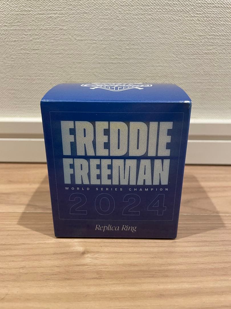 ドジャース　フリーマン選手のレプリカリング ロサンゼルス・ドジャース 2024ワールドチャンピオンリング フリーマン
