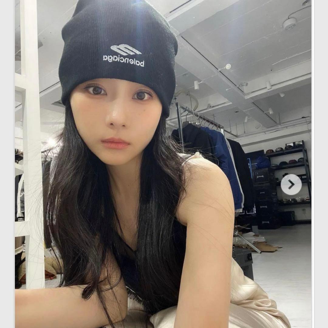 美品 バレンシアガ ニット帽 キャップ ビーニー 帽子 Balenciaga