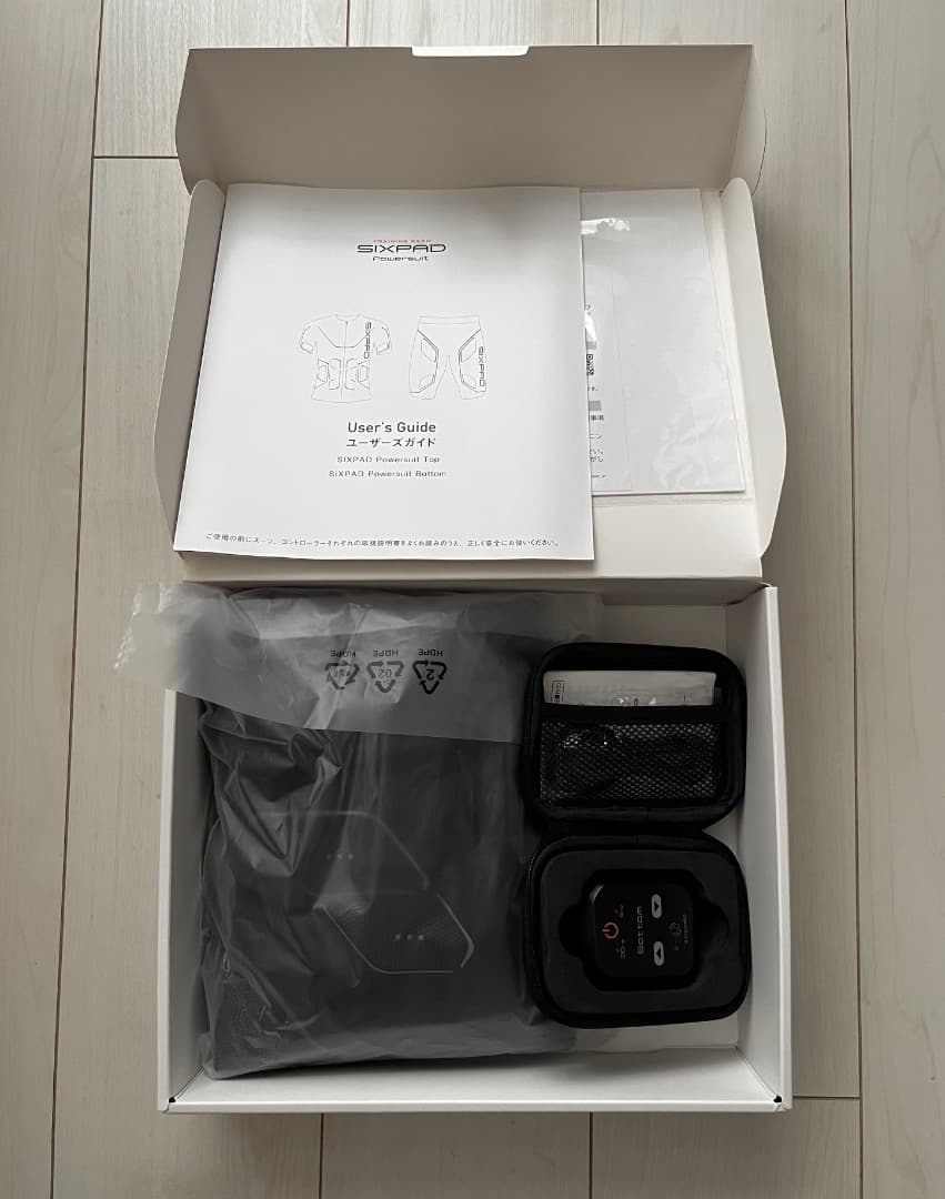 SixPad Power Suit ボトム メンズSサイズ シックスパッド パワースーツ トップ＆ボトム(Power Suit Top＆Bottom