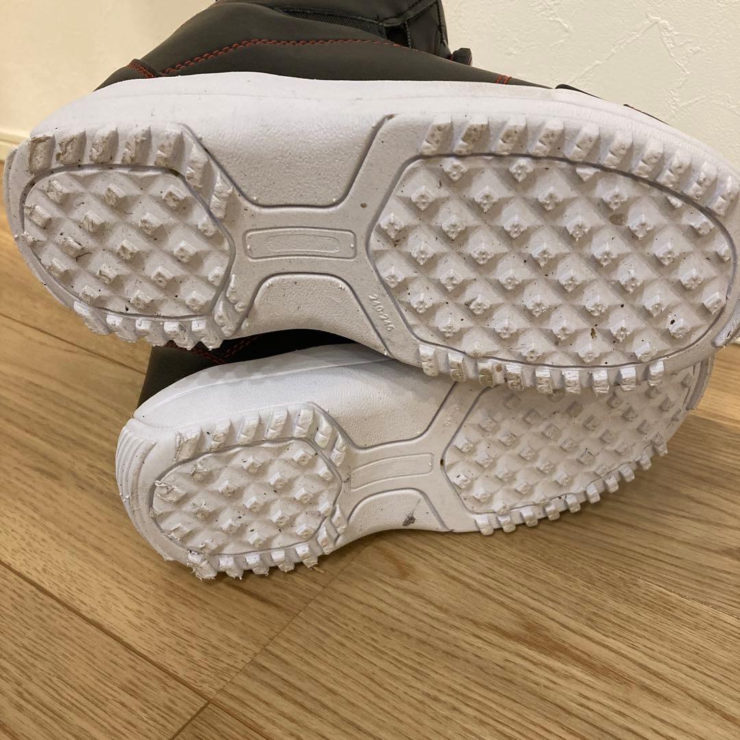 Kiss mark スノーボードブーツ ブラック/レッド 24.0cm