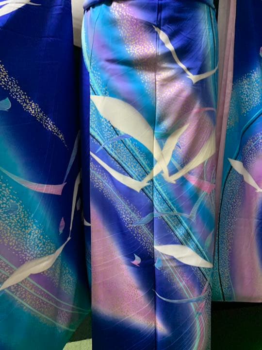 フランソワーズ・モレシャン監修 マリンカラー豪華振袖成人式7点フル