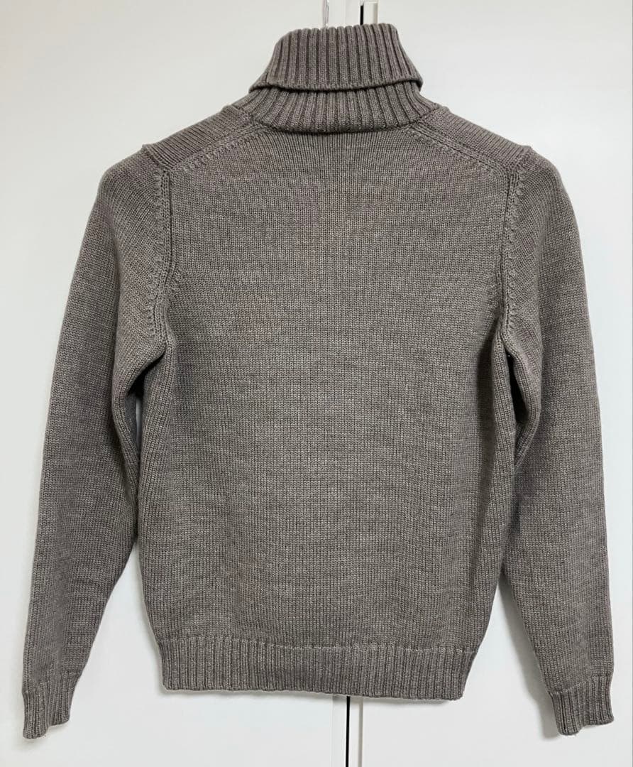 ZANONEザノーネの5Gハイゲージタートルネックニットセーター