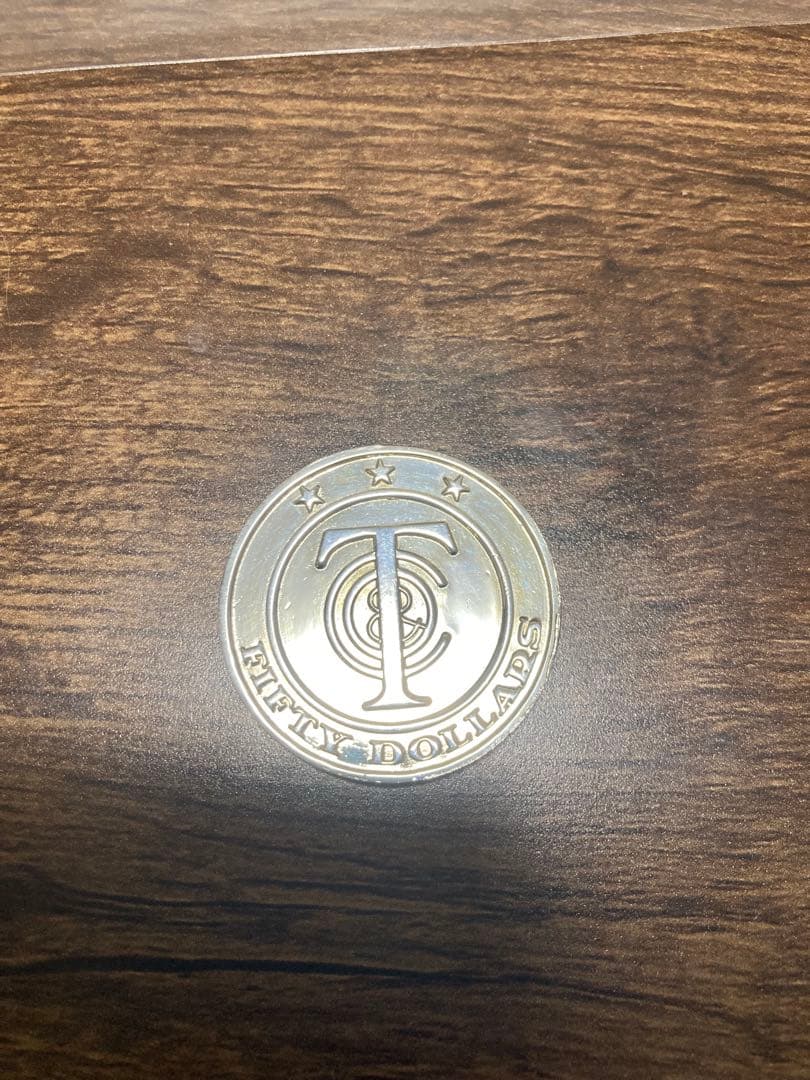 ティファニー　マネー　50ドル　FIFTTY DOLLARS　非売品 ティファニー マネーコイン 50ドル FIFTTY DOLLARS 非売品
