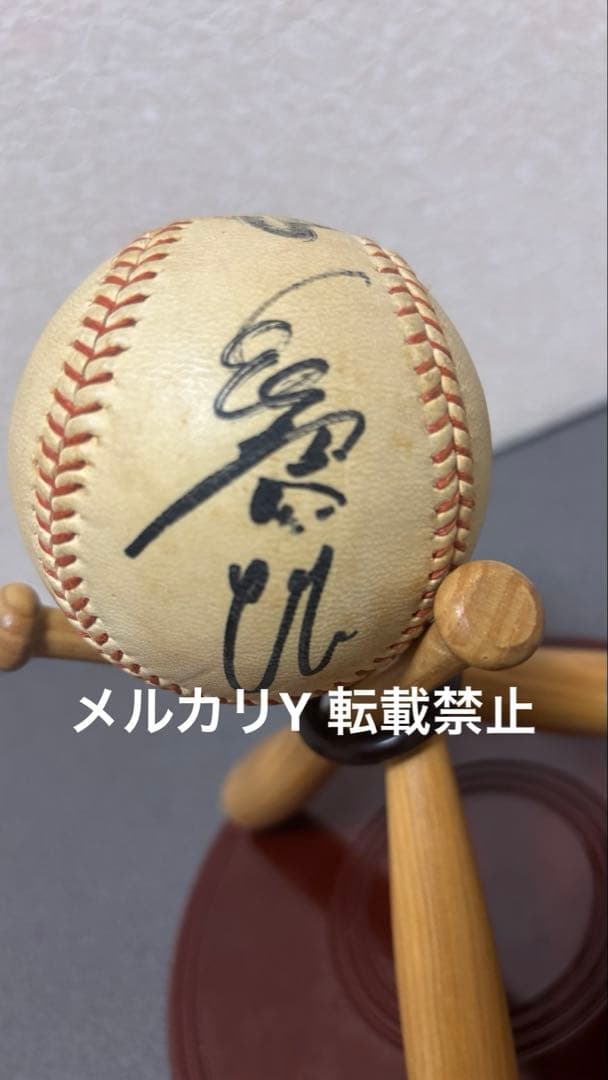 ONコンビ 王貞治・長嶋茂雄・直筆サインボール - メルカリ