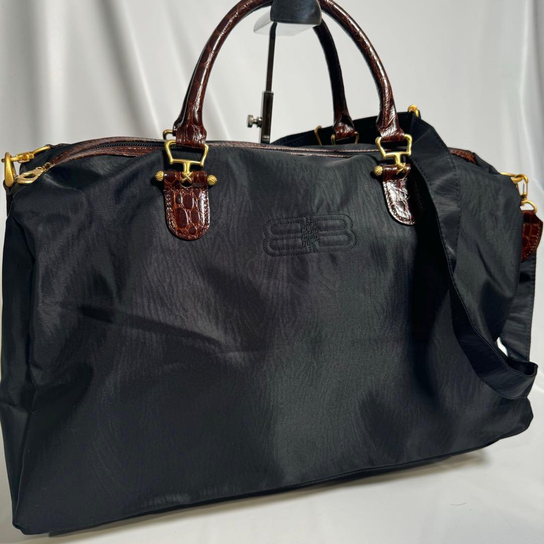 ★極美品★ BALENCIAGA ヴィンテージ ボストンバッグクロコダイル型押し 楽天市場】クロコダイル バッグ（ブランドバレンシアガ）の通販