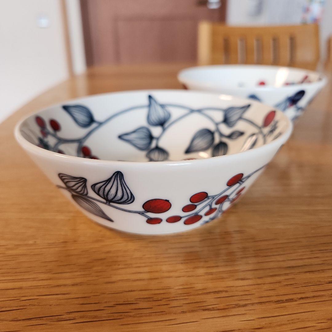 《新品未使用》scope特注アラビアルノフロストベリー ボウル 13cm×2個