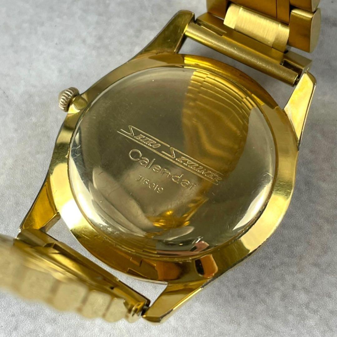 稼働/新品ベルト】セイコー スカイライナー 手巻き 腕時計 21石 デイト