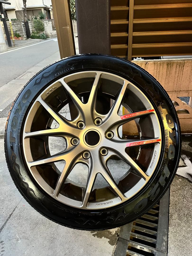 ヨッシー①200 ハイエース用 MTS エムテクノ SSL6 18インチ MTS SSL6 TUNERS SPEC HYPER CHROME×BRUSHED RIM | Garage 11