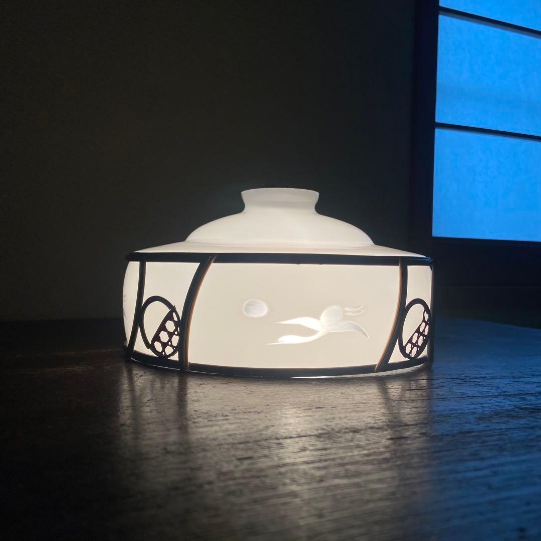 大正　電笠　美品　ガラスシェード　切子 Yahoo!オークション -「大正 電笠」の落札相場・落札価格