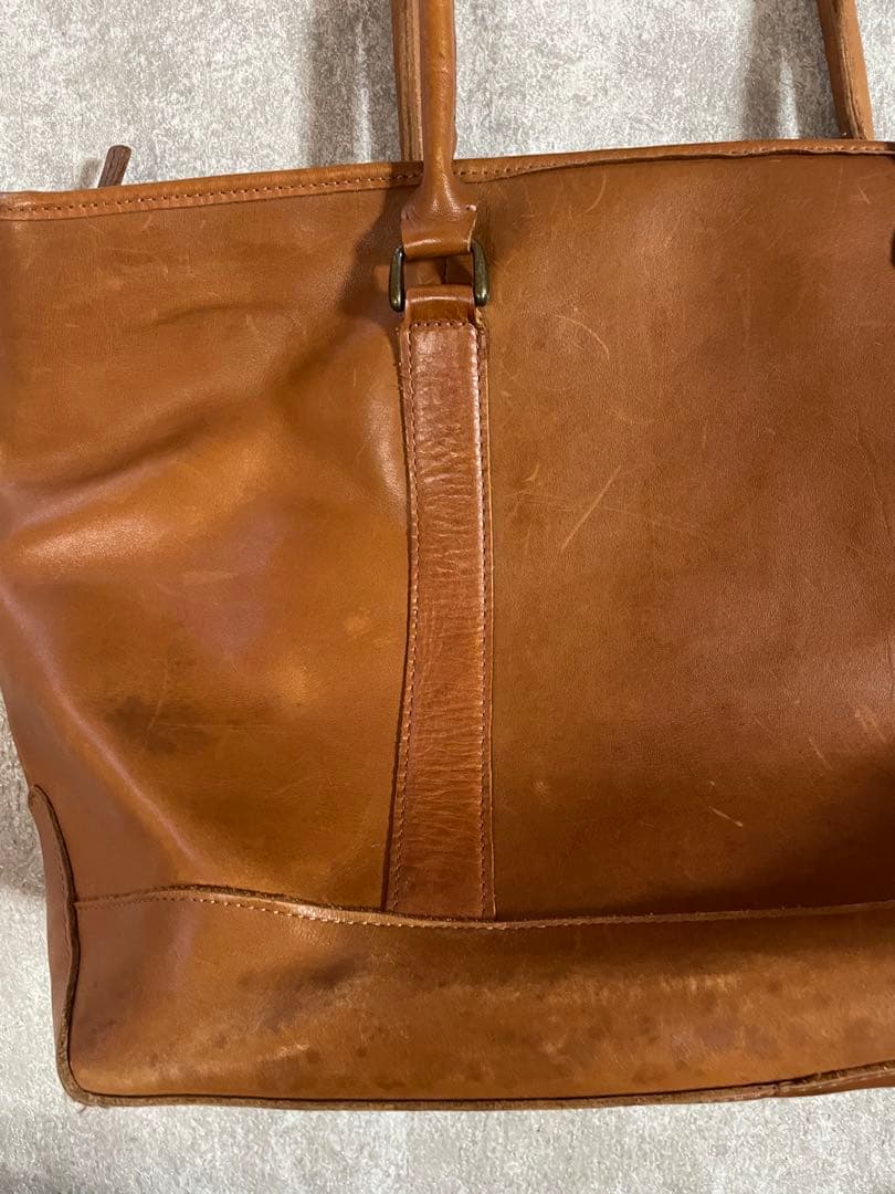 L.L.Bean ビンテージトート　レザーハンドル　レザートート　ラージ