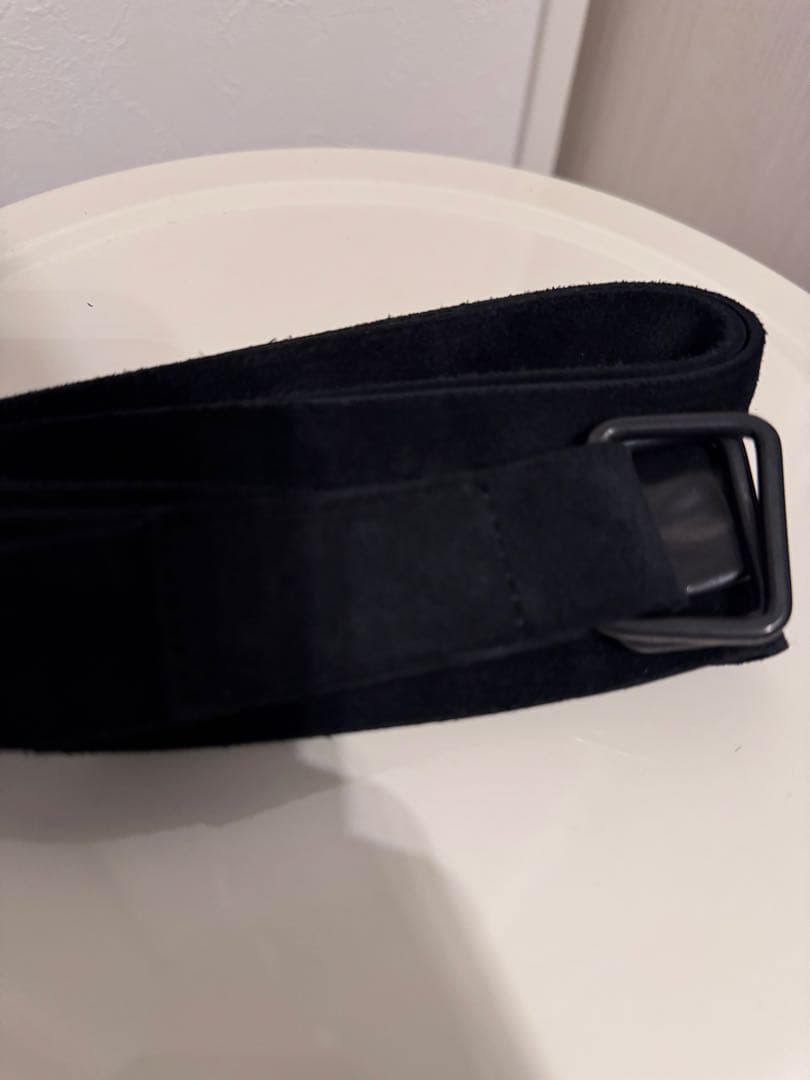 W double belt KUDU OVY ベルトkaja スエード DECi