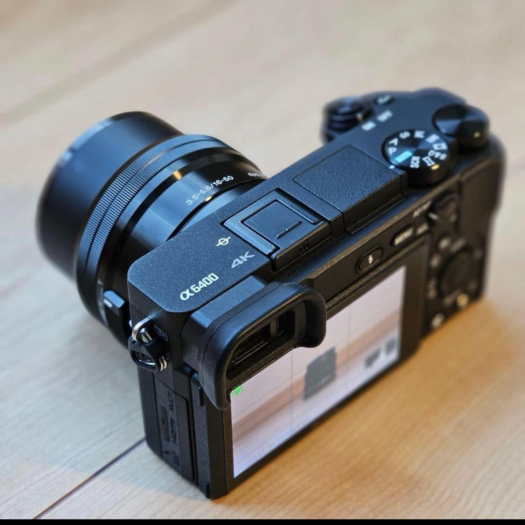 sony a6400 レンズ3本付き sdカード付属 - メルカリ