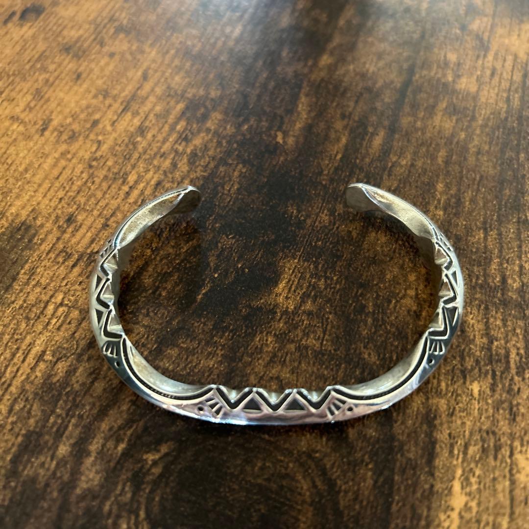 RAY ADAKAIレイアダカイ★ ナバホ族 トライアングルバングル 極美品 RAY ADAKAIレイアダカイ ナバホ族 トライアングルバングル