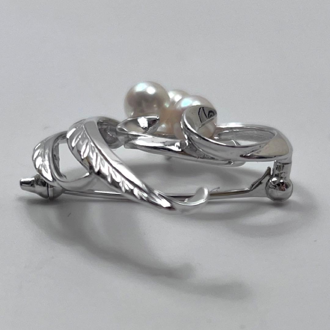TASAKI タサキ 田崎真珠 ブローチ Silver シルバー パール - メルカリ