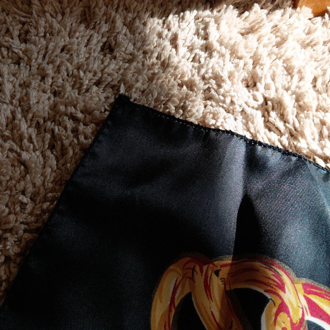 CHANEL ゴールドチェーンパターンスカーフ 大判スカーフ ヴィンテージ