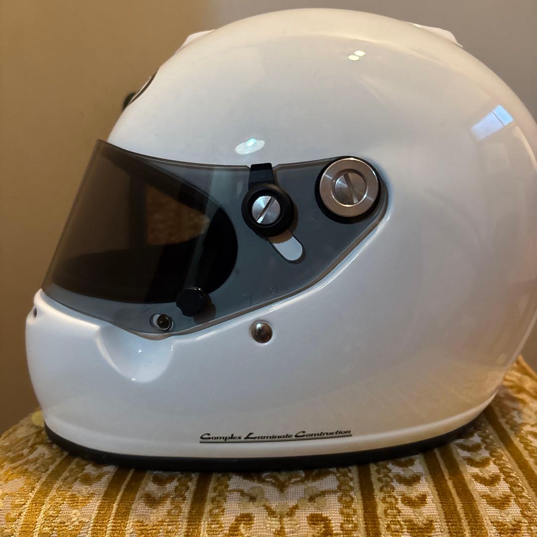 Arai フルフェイスGP5S ホワイト シールド1枚おまけ サイズ59-60-定期購入